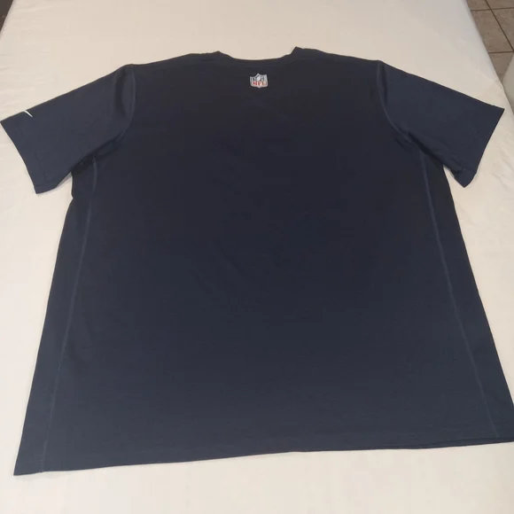 Nike Men's Dallas CawboysNavy Blue Football T-Shirt Size XL - Picture 11 of 12